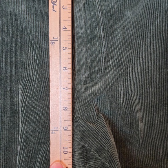 Brooks Brothers Milano Fit Corduroy Pants Men's 30 x 30 Green Meas 29x29 - Picture 6 of 11